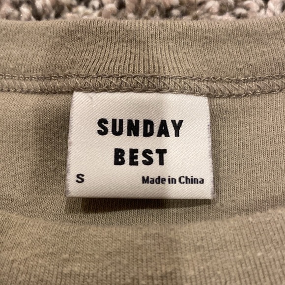 Sunday Best Crop Tee - Picture 2 of 5